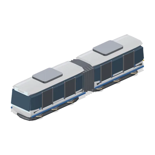 Articulated hover transit bus (Hover Transit and Antigrav Fleet)