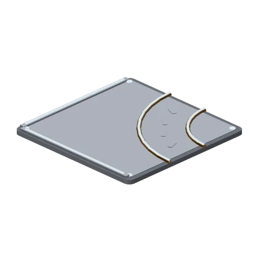 Repulsor road plate, quarter turn (Hover Transit and Antigrav Fleet)