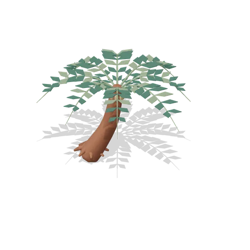 Tree Fern: Crooked Trunk (Primeval Frontier: Dinosaur Worlds)