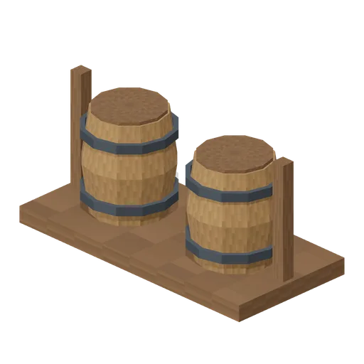 Barrel Rack (Dungeon Room Builder)