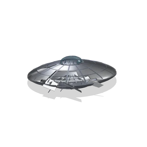 Damaged scout disc (UFO Crash Site and Recovery Facility)