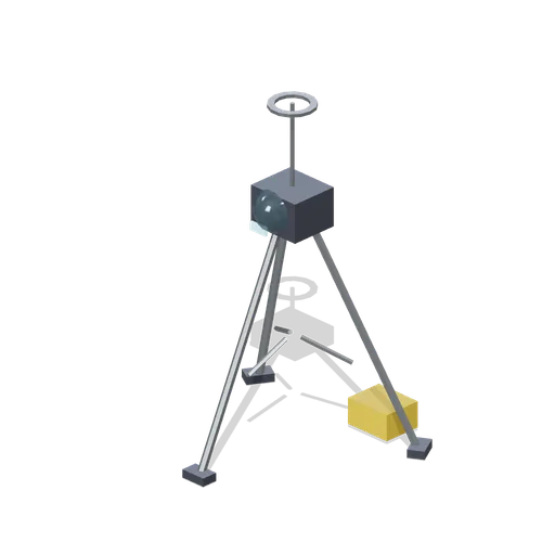 Sensor tripod (UFO Crash Site and Recovery Facility)