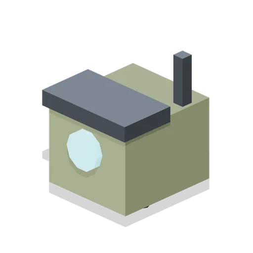 Mono Eye Head (Mech Hangar and Battle Frames)