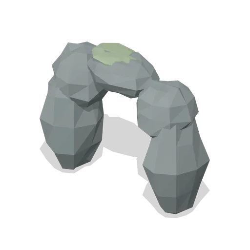Weathered Stone Arch (Primeval Frontier: Dinosaur Worlds)