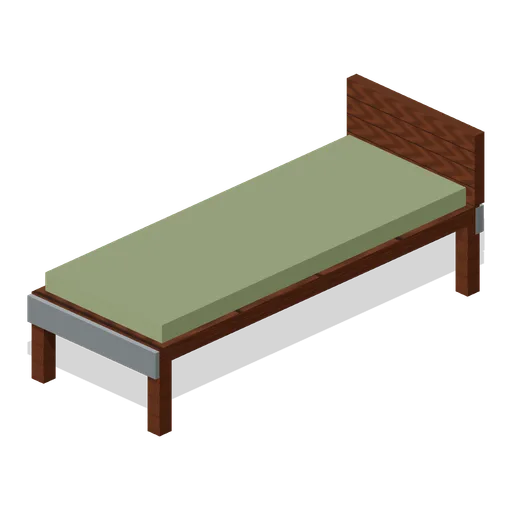 Bunk Single Frame (Underground Survivor Hideout)