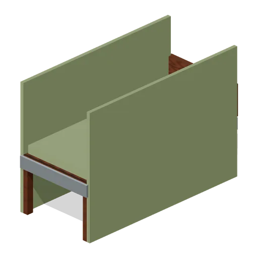 Sleep Pod Privacy Frame (Underground Survivor Hideout)