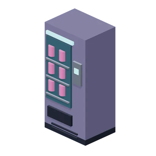 Neon Dispatch: Street vending machine