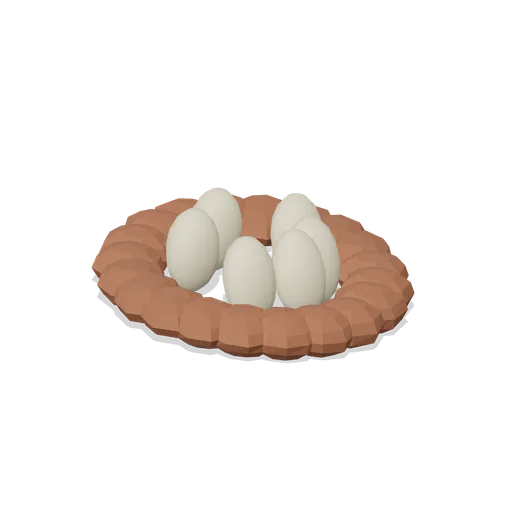 Six-Egg Nest Clutch (Primeval Frontier: Dinosaur Worlds)