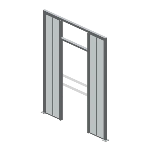 Glasshouse partition bay (Garden Centre and Florist)