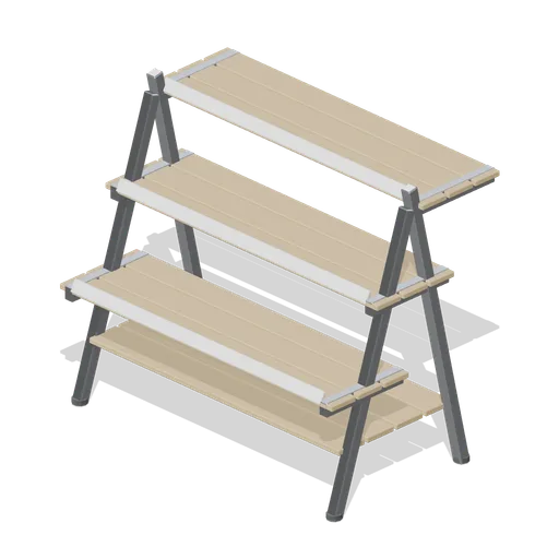 Tiered plant display stand (Garden Centre and Florist)
