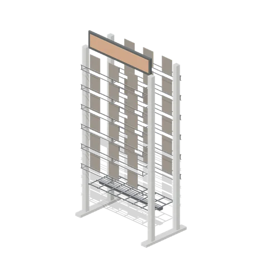 Seed packet rack (Garden Centre and Florist)