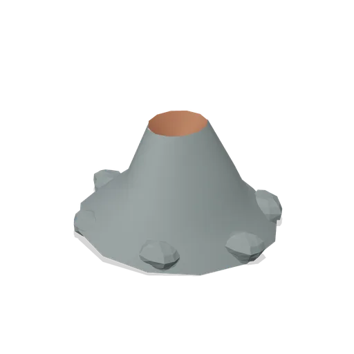 Dormant Volcanic Cone (Primeval Frontier: Dinosaur Worlds)