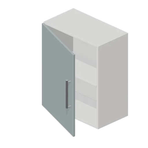 Kitchen wall unit 600 (Fitted Kitchen and Bathroom Builder)