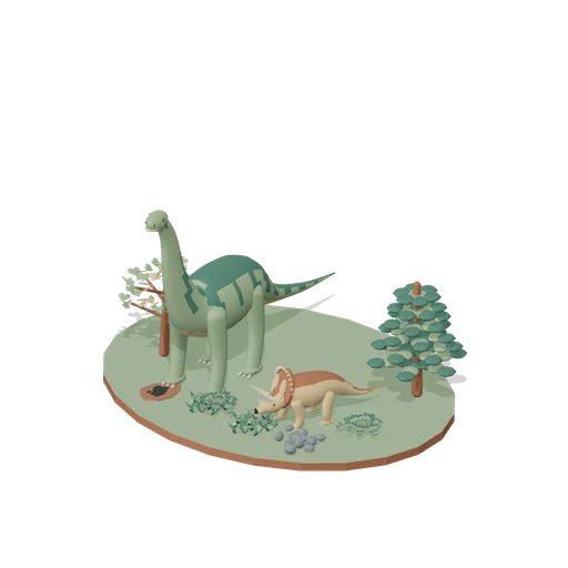 Herbivore Migration (Primeval Frontier: Dinosaur Worlds)