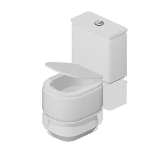 Close coupled WC (Fitted Kitchen and Bathroom Builder)