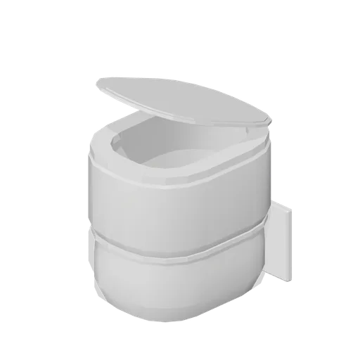 Back to wall WC pan (Fitted Kitchen and Bathroom Builder)