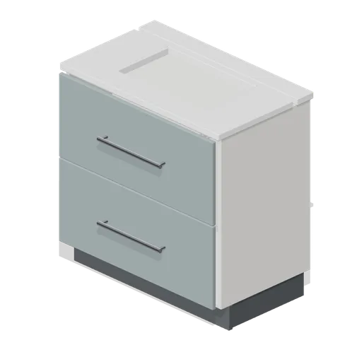 Bathroom vanity unit 800 (Fitted Kitchen and Bathroom Builder)