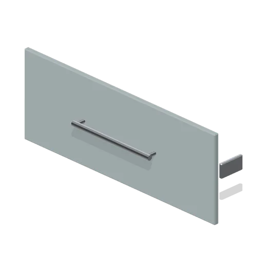 Pan drawer front 800 (Fitted Kitchen and Bathroom Builder)