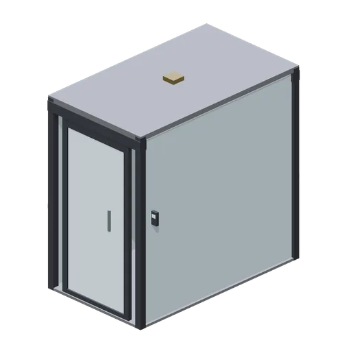 Mantrap Booth (Bank Vault Heist Kit)