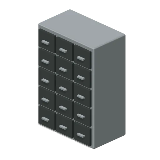 Component Drawer Cabinet (Salvage and Repair Workshop)