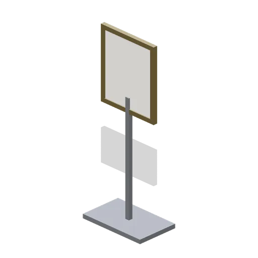 Signage Frame (Bank Vault Heist Kit)