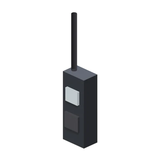 Walkie Talkie (Bank Vault Heist Kit)