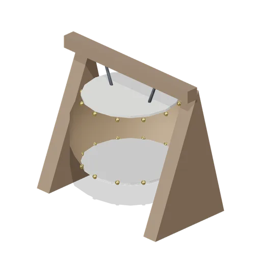 Floor Drum (Martial Arts Dojo and Fight Stages)