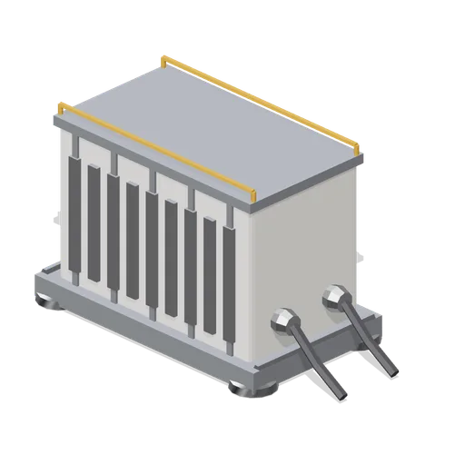 Battery storage container (Lunar Surface Colony and Rovers)