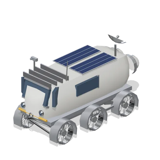 Pressurised long range rover (Lunar Surface Colony and Rovers)