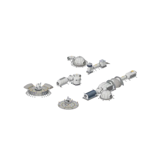 Connector Cases (Lunar Surface Colony and Rovers)
