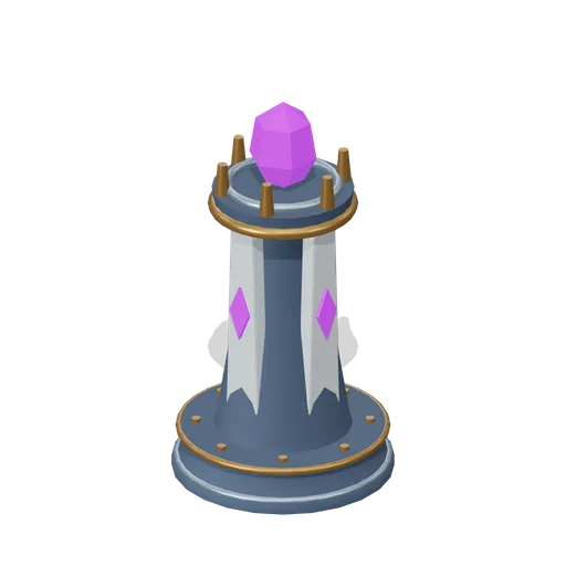 Lunar sentinel — outer tower (Moonsteel Convergence: MOBA collection)