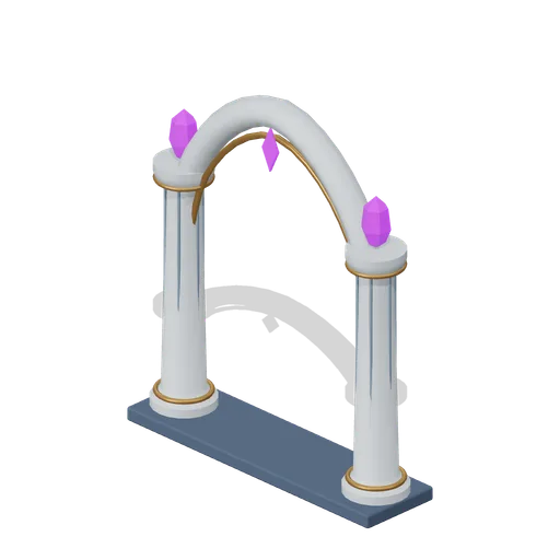Sanctuary pointed gateway (Moonsteel Convergence: MOBA collection)