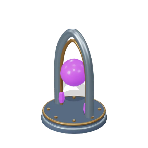 Recall beacon — open portal frame (Moonsteel Convergence: MOBA collection)