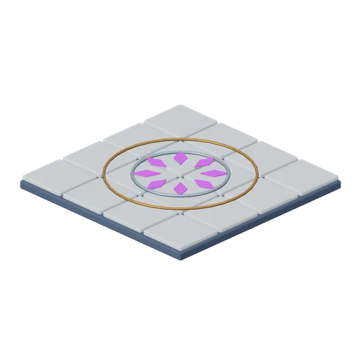 Convergence plaza — rune tile (Moonsteel Convergence: MOBA collection)