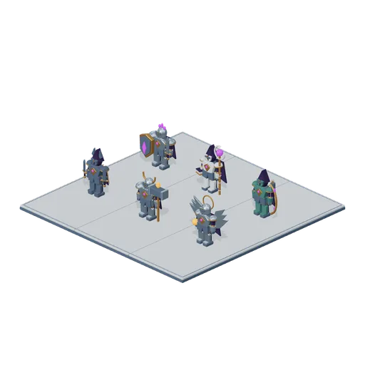 Six champions — class lineup (Moonsteel Convergence: MOBA collection)
