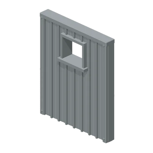 Utility Shed Vent Wall (Rural Scavenging Settlements)