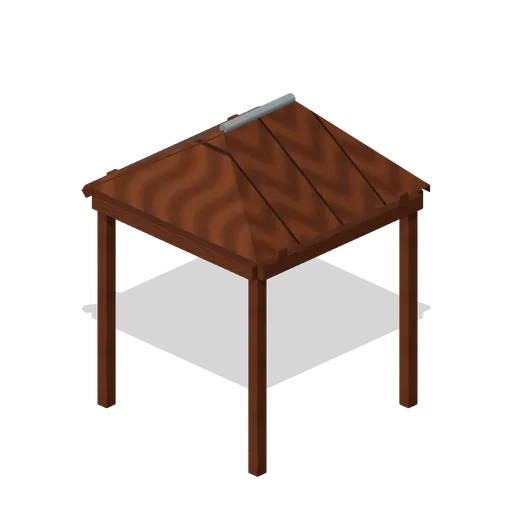 Village Well Canopy (Rural Scavenging Settlements)