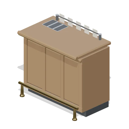 Bar waiter station module (Bar, Pub and Brewery Taproom)