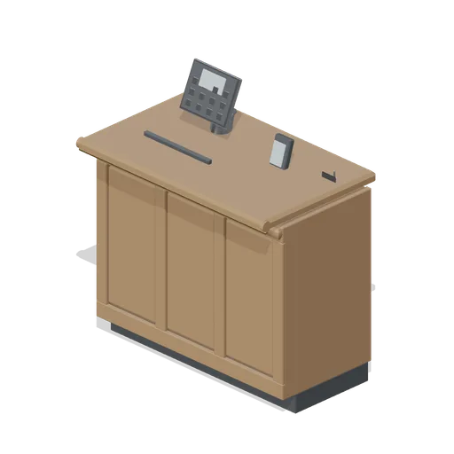 Bar counter till position (Bar, Pub and Brewery Taproom)