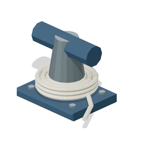 Twin Horn Mooring Bollard (Harbor & Tackle)
