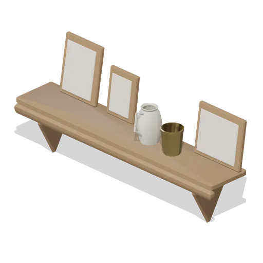 Bric-a-brac wall shelf (Bar, Pub and Brewery Taproom)