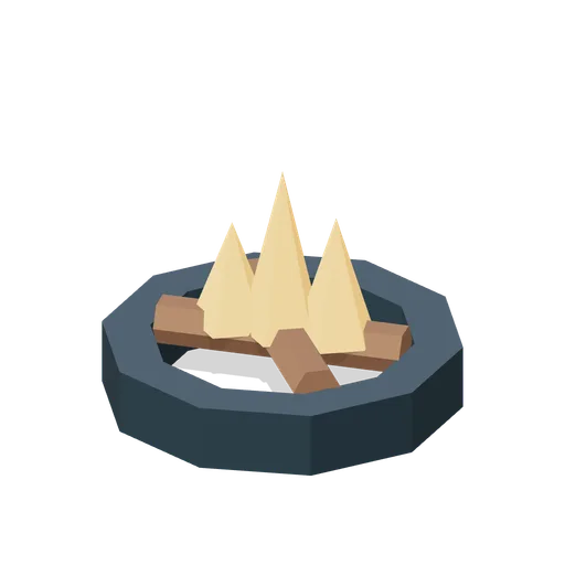 Warming Firepit (Winter Hearth Village)
