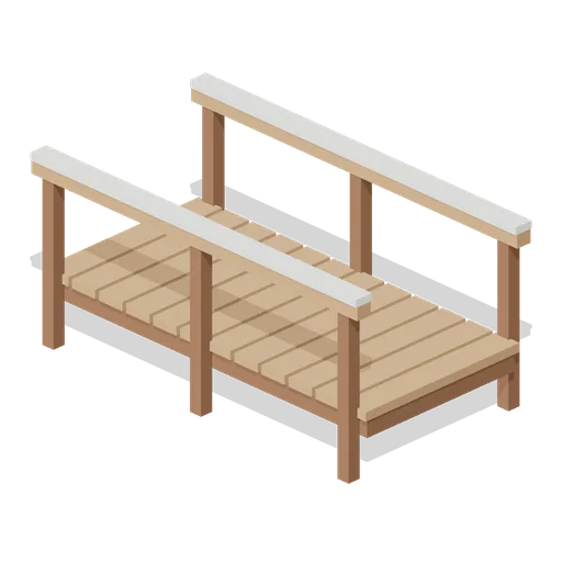 Snowy Footbridge (Winter Hearth Village)