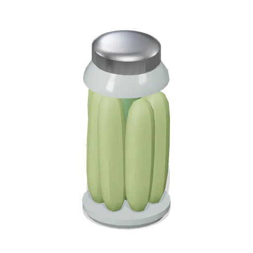 Jar of Pickles (Fresh Produce and Groceries)