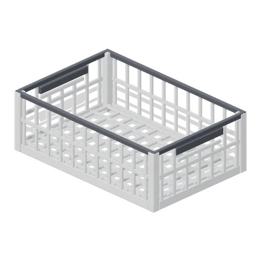 Plastic Produce Crate (Fresh Produce and Groceries)