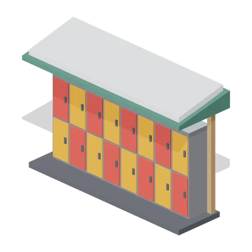 Gear Locker Block (Ski Resort and Snow Park)