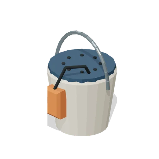 Aerated Live Bait Pail (Harbor & Tackle)