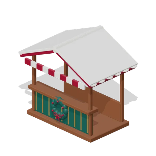 Festive market chalet (Christmas Storybook)