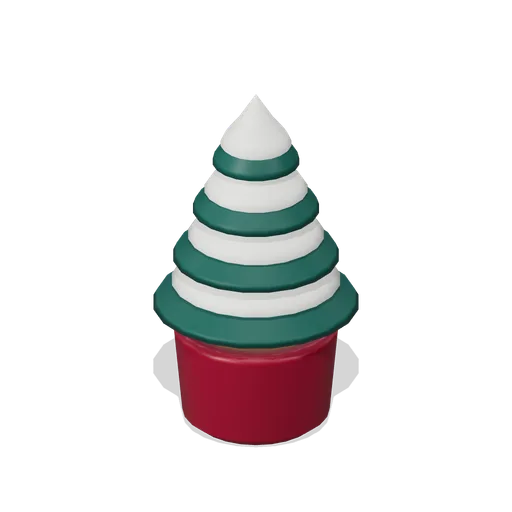 Potted Christmas sapling (Christmas Storybook)