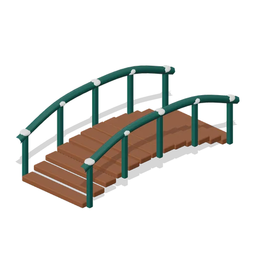 Winter footbridge (Christmas Storybook)